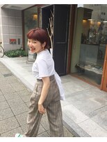 ニコアヘアデザイン(Nicoa hair design) ピンクの気分