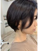 お客様スタイル☆ばっさり丸みショート