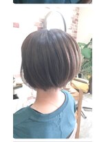 ヘア ナヴォーナ 千代ケ崎店(hair NAVONA) ナチュラルショートボブ