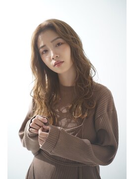 ソワンドゥブレス 瓜破店(soin de brace) 大人暖色系カラーxセンターパート