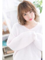 ミック ヘアアンドメイク アップ 駒込店(miq Hair&Make up) ゆるふわガーリー&暖色系カラーで女の子らしさ全開♪