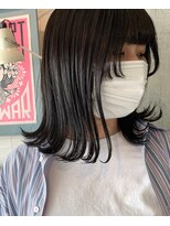 キーン 立川店(keen)&nbsp;【keen×田中】顔まわりカット×ロブ