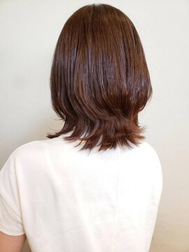 トップヘアー ガーデンヴィラ 安城(Garden Villa) 爽やか大人カッコいいボブルフ/グレージュカラー