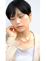 スリー スタンド(THREE STAND)&nbsp;黒髪マッシュショート