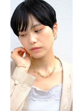 スリー スタンド(THREE STAND) 黒髪マッシュショート