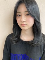 オブジェ(OBJET) 前髪立ち上げセンターパート