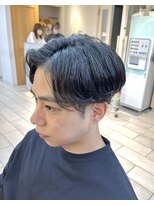 テトラ バイ ネオリーブ 横浜西口店(tetra by neolive)&nbsp;メンズ ニュアンスパーマ 毛流れパーマ