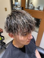 フリーク バーバーショップ 都島店(FREAK BARBER SHOP)&nbsp;王道モテマッシュハイライト