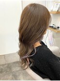 パープルイヤリングカラー