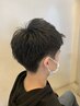 《メンズ限定》男前コース☆カット+眉カット￥6600→