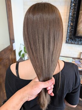 ボアップ(boappu) #オリーブベージュ#イルミナカラー#赤み消し#カーキベージュ