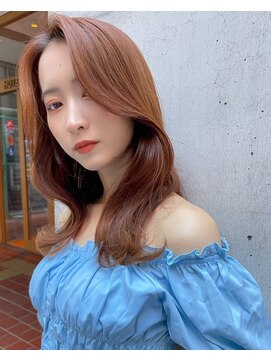 フィガロ デュデュ 新石切店(Figaro DOU DOU) 韓国風くびれセミロング