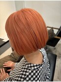 オレンジヘア♪