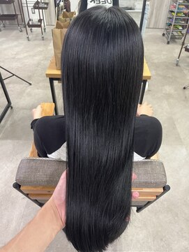 アカデミーサロンイー 代々木店(Academy Salon E) 【Academy Salon E】艶髪ブルーブラック
