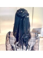 ヘアセット/お呼ばれアレンジ/イベント前アレンジ