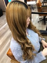 アーチ(Arch) ロングエクステ50本。 巻き髪