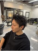 スパイキーショート ザクザクショート メンズカット 海老名