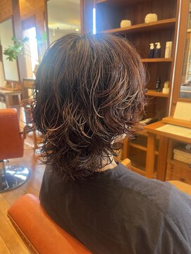 パライソ 竜美丘店(PARAISO) ラフに揺れる、大人のウルフパーマ！