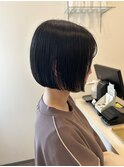 内巻きボブ