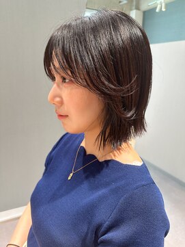 アム(amu) ボブレイヤー/くびれボブ/ボブ/ミニボブ/外ハネボブ/小顔カット