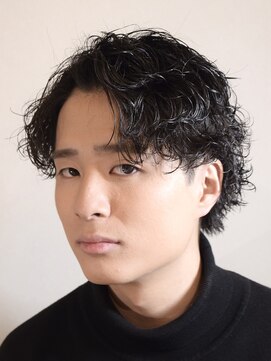 エムドットヘアーサロン(M. hair salon) 高知/シャドウパーマ/センターパート