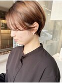 柔らか質感のハンサムショート(アディクシーカラー)