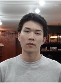 メンズショートパーマ