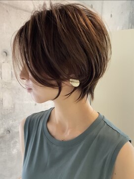 ラフ 立川(Laff) ショート/顔まわり/丸み/縮毛矯正/白髪ぼかし/立川