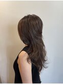 くせ毛を楽しむロングレイヤー×ニューヨークドライカット