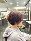 ナチュラルショートヘア