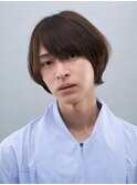 乾かすだけでまとまるメンズミディアムヘア