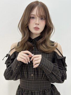 ランテルディ 渋谷(LANTERDIT) 【LANTERDIT】レイヤーカット/くびれヘア/ベージュ/Risa