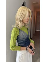 カシェ マエノヘタ(Cashe'e MAENOHETA)&nbsp;抜きっぱなしブロンドヘア