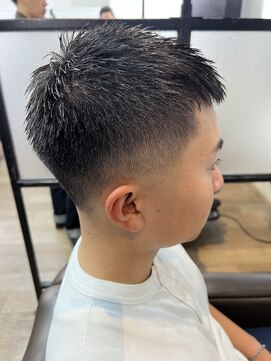 クロムトウキョウ ザ バーバー 新宿本店(CHROM TOKYO the Barber) スキンフェードショート