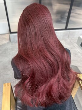 シオン(shion) ロング韓国ヘア顔周りレイヤー小顔_ba570781