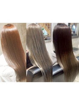 扱いやすい万能ヘアに感動。クセ改善&毎朝のセット時間短縮!丁寧なカウンセリングで髪のお悩みを解決☆