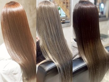 クレエ ヘアー デザイン(creer hair design)の写真/扱いやすい万能ヘアに感動。クセ改善&毎朝のセット時間短縮!丁寧なカウンセリングで髪のお悩みを解決☆
