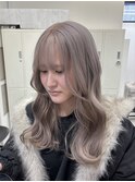クラゲヘアー/小顔/ココアベージュ/オリーブグレー/町田