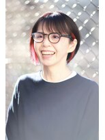 アルニコ エム 松戸駅前(ALNICO .. M)&nbsp;【松戸】～50代～大人のイヤリングカラー＆美フォルムボブ♪