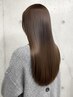 【至高の艶♪美髪縮毛矯正】[高浸透還元水]酸性ストレート+ラメラメTR￥25000