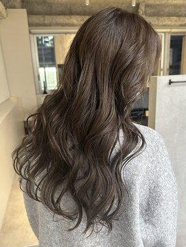 マッシュ チャヤマチ(MASHU chayamachi) 柔らか透明感カラー/ブリーチなし/オリーブブラウン/大阪梅田