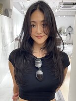 ヨロ 上野(YOLO)&nbsp;ハイライトカラーミルクティーベージュレイヤーカット