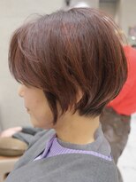 ピークアブー 原宿ハラカド(PEEK-A-BOO)&nbsp;くせ毛多毛ショートボブ襟足浮き癖生え癖ボリューム後頭部大人