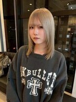 コエル(KOER)&nbsp;19. ミルクティーブロンド/ワンホンレイヤー/ダブルカラー