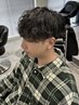 メンズカット+波巻きスパイラルパーマ ¥14000(栄/波巻きパーマ/メンズパーマ)