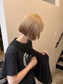 ポーズヘアー 大阪 福島(PAUSE HAIR) 丸っとしたコンパクトなボブスタイル