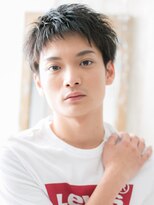 モッズヘアメン 札幌月寒店(mod's hair men) 10代20代学生アッシュブラック清潔感アクティブショートr札幌