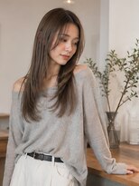 ドット ヘアー(dot.hair) ミルクティグレージュカラー/フェイスレイヤー/透明感