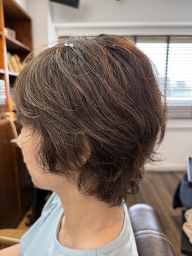 ヘアーサロン ラフリジー(Loufreasy) 大人のくびれショートボブ×軽やかレイヤー
