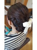 前髪スッキリ！ルーズアップ